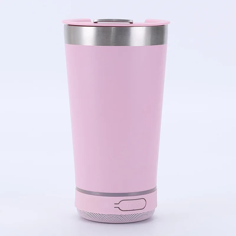 Bluetooth Audio Beer Cup 304 Stainless Steel Thermal Insulation Cold Cup with Bottle Opener Portable Car Cup