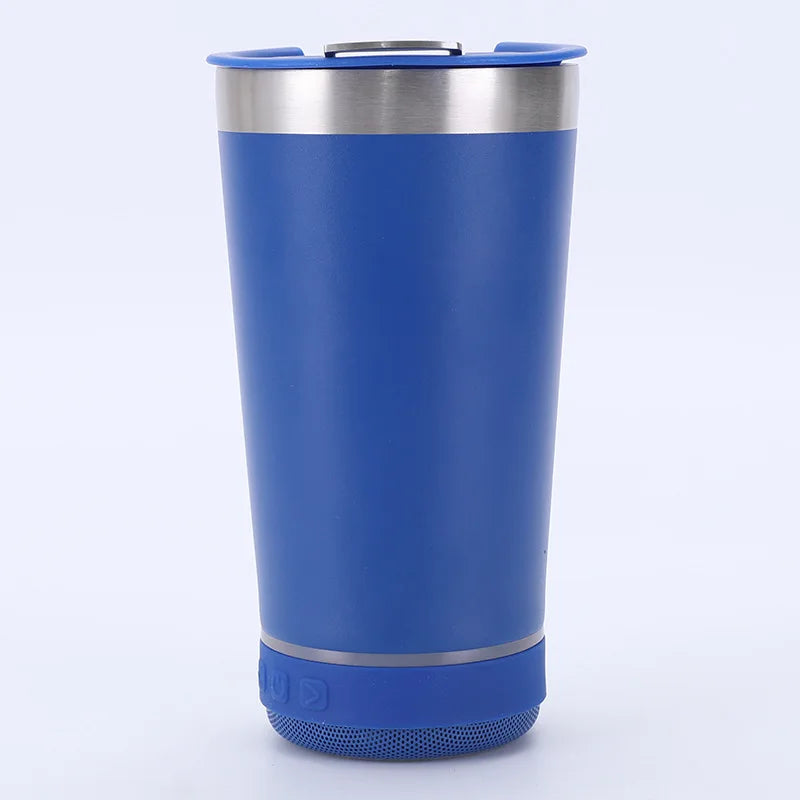 Bluetooth Audio Beer Cup 304 Stainless Steel Thermal Insulation Cold Cup with Bottle Opener Portable Car Cup