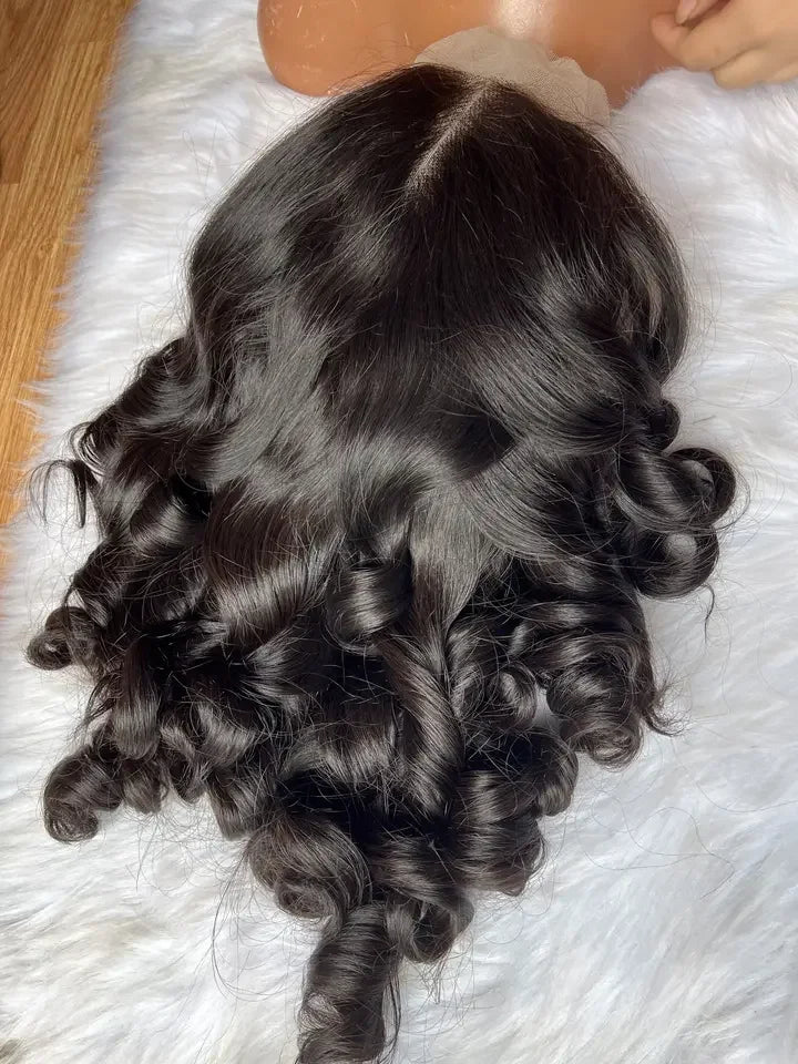 2025 New Kinky Curl Wigs for Black Women Wholesale Curly Weaves and Bouncy Curl Wigs with Transparent Lace