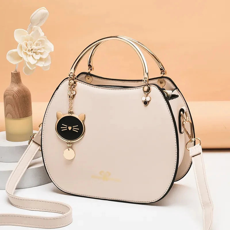Bag Women 2022 New Handbags  Cat Pendant Single Shoulder Handbag Trend Women 14065 Handbags Wholesale
