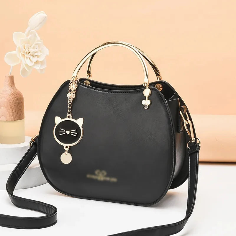 Bag Women 2022 New Handbags  Cat Pendant Single Shoulder Handbag Trend Women 14065 Handbags Wholesale
