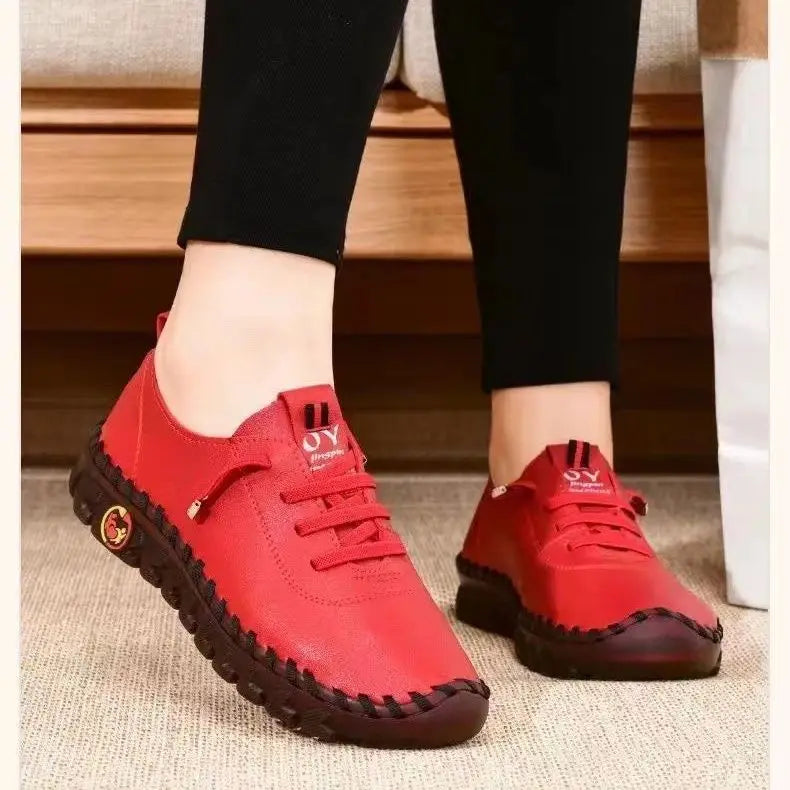 Casual Leather Sneakers Light-Weight