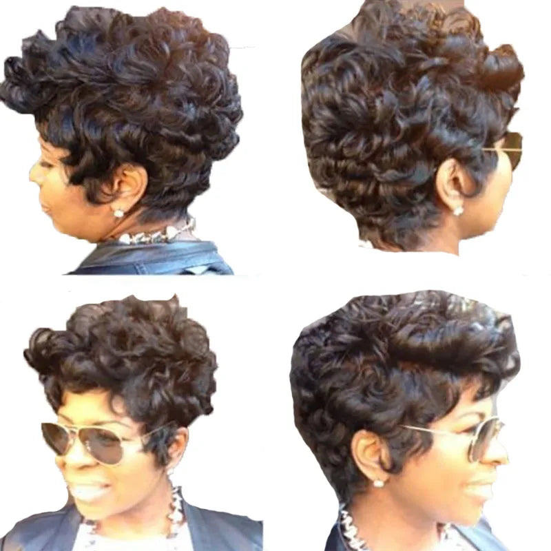 Best-selling Bob-style Fluffy Short Wig