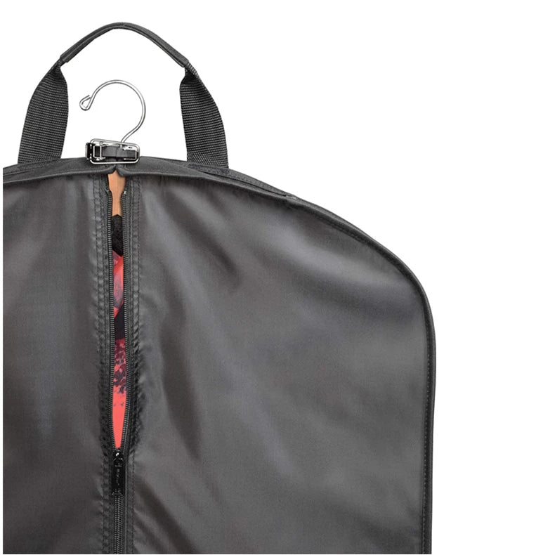 Custom Zipper Non Woven Oxford Polyester Suit Carrier Dustproof Foldable Waterproof Luxury Dress Cover Travel Garment