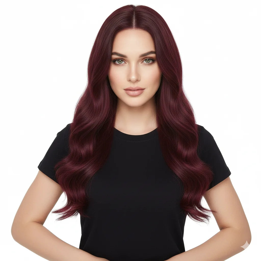 13x4 HD Lace Front Wig 26 Inch Heat Resistant Synthetic Wig - Middle Part Long Curly Hair for Women, Daily Use & Party Wear