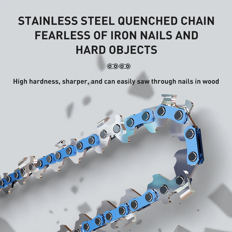 Battery Chain Saw Portable Wood Cutting Machine Mini Electric Chainsaw 8-INCH Chain Saw