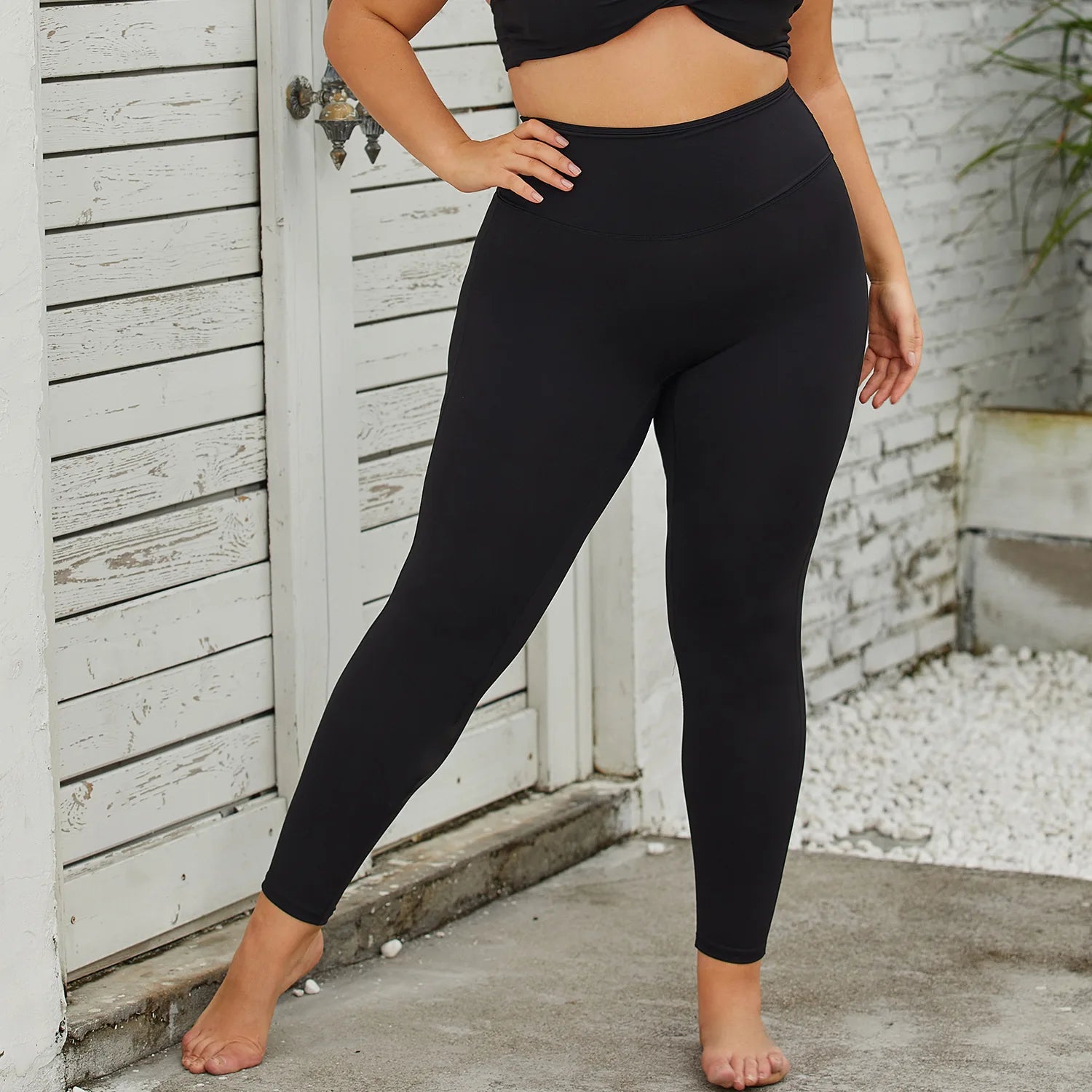 2 Piece Lounge Set Plus Size Sports Bra Custom Logo Women's High Support Yoga Top Gym Activewear Casual Activewear Tracksuit