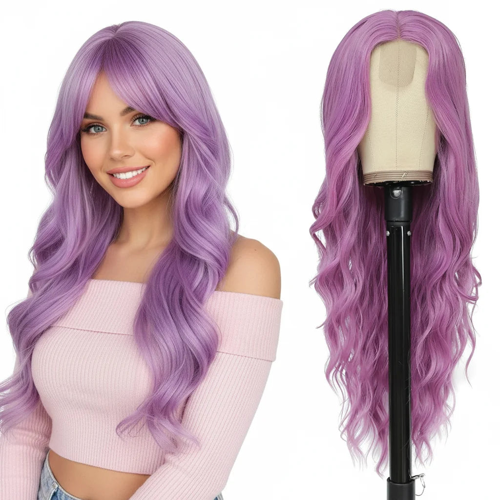 13x4 HD Lace Front Wig 26 Inch Heat Resistant Synthetic Wig