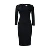 2023 Casual Plus Size Women Dresses Long Sleeve Ladies Office Elegant African Women Fashion Casual Dress