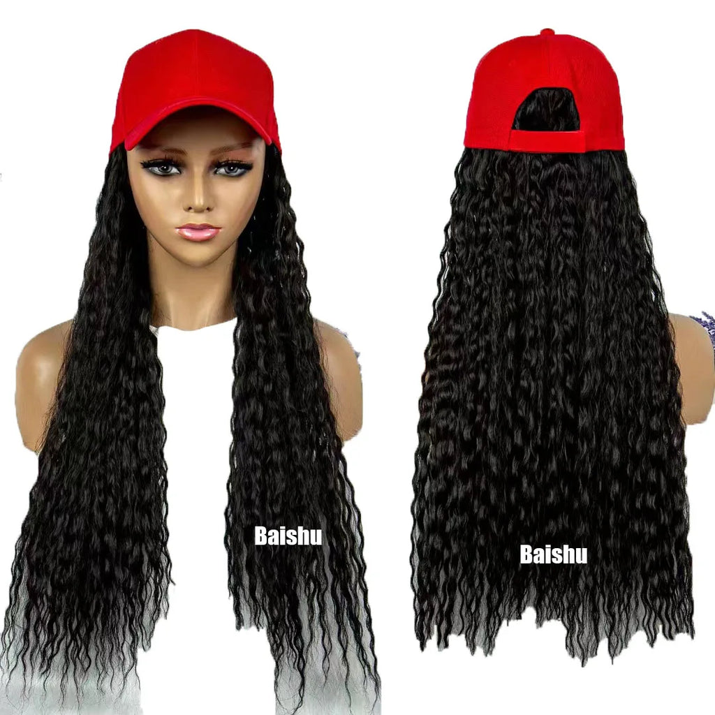 Best-selling Messy-braid Hat Wig Fashionable and Comfortable