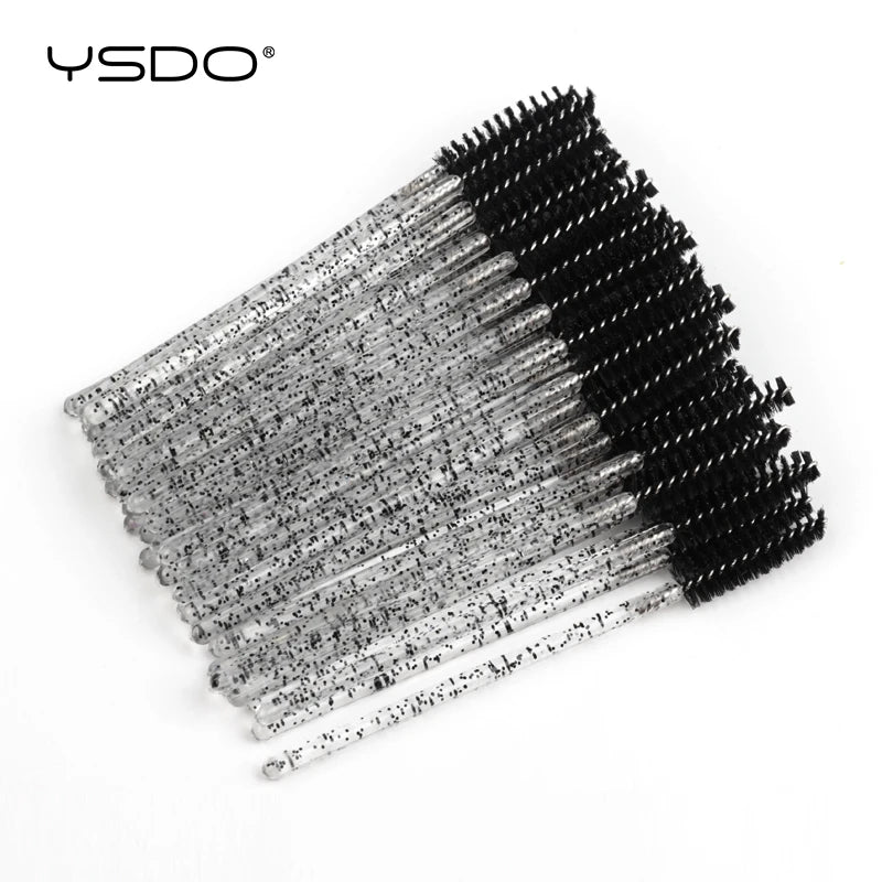 5/50 Pcs Eyelash Brushes False Eye Lashes Extension Tools Eyebrow Brush Mascara Wands Applicator Spoolers Lashes Cosmetic Tool
