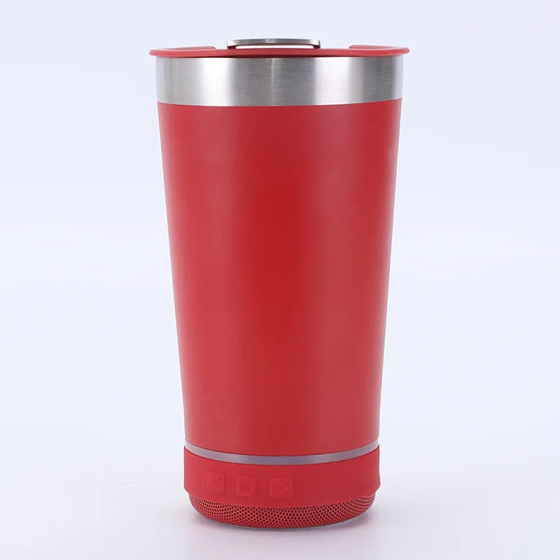 Bluetooth Audio Beer Cup 304 Stainless Steel Thermal Insulation Cold Cup with Bottle Opener Portable Car Cup