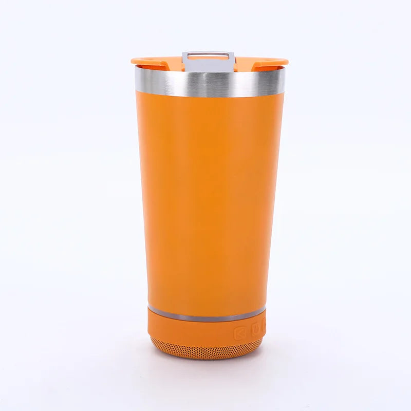 Bluetooth Audio Beer Cup 304 Stainless Steel Thermal Insulation Cold Cup with Bottle Opener Portable Car Cup