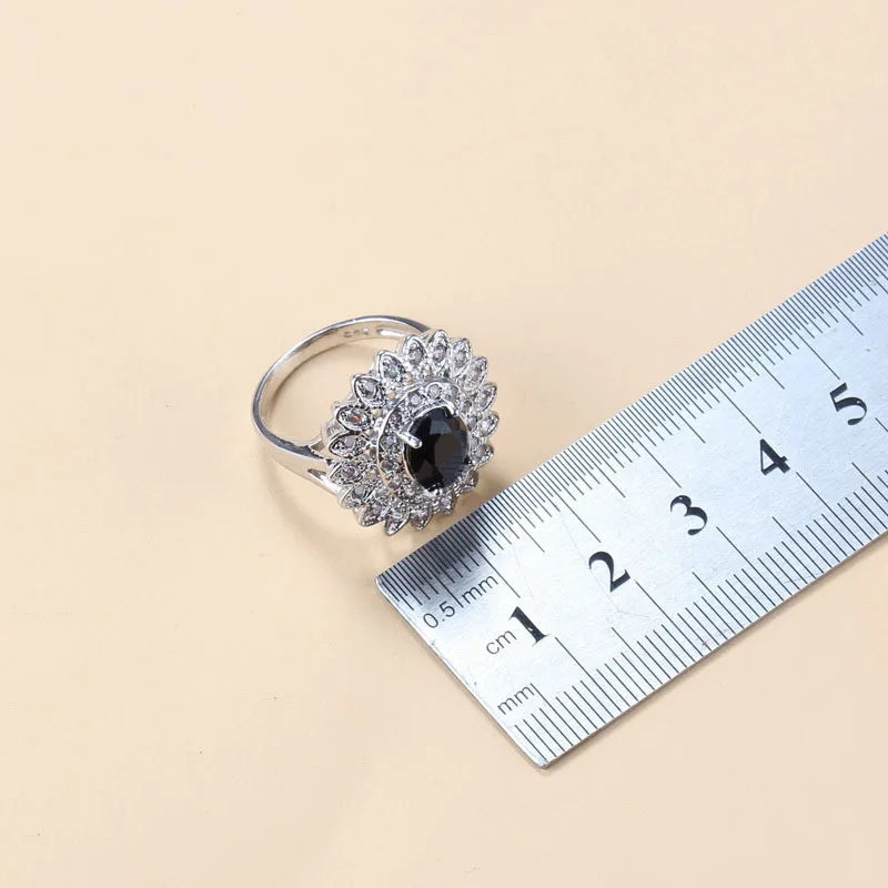 2025 Fashion Earrings Rings Bracelets Necklace Fashion Elegant Zircon Jewelry Sets for Women Mothers Day or Wedding