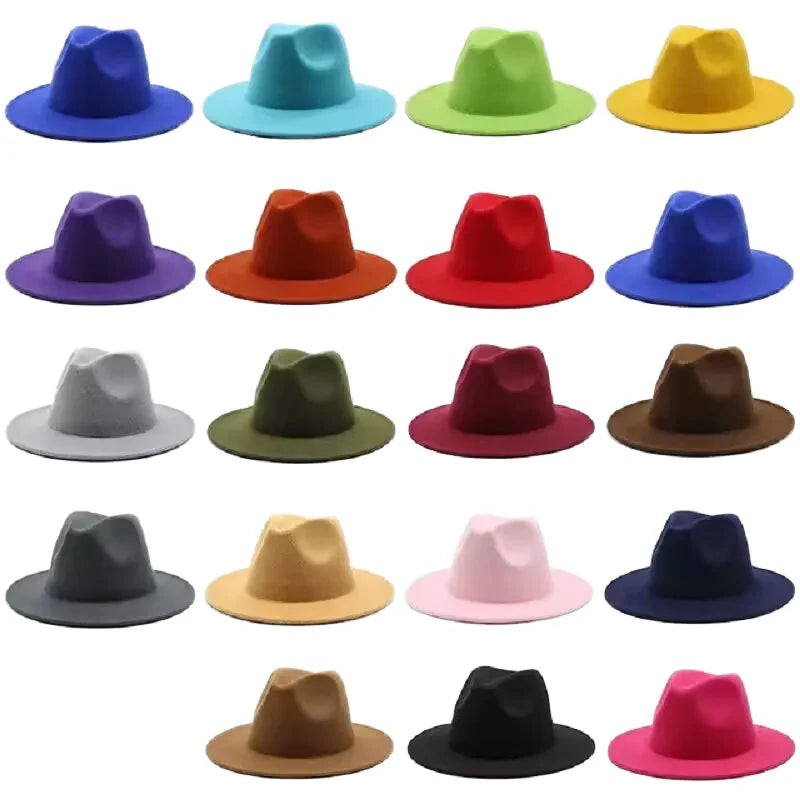 Casual Fashion Unisex British Jazz Solid Color  Hat