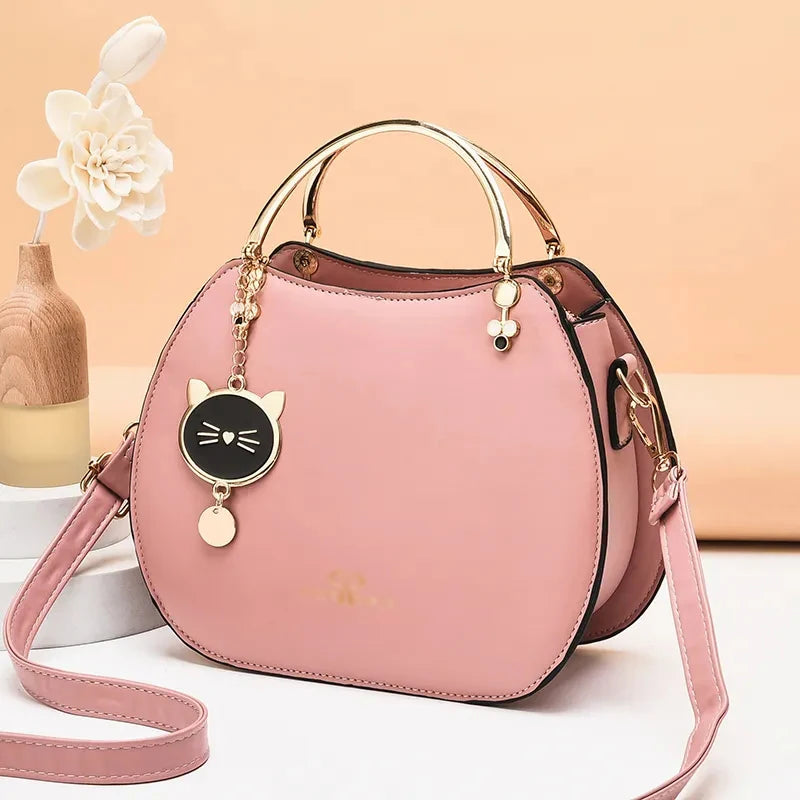 Bag Women 2022 New Handbags  Cat Pendant Single Shoulder Handbag Trend Women 14065 Handbags Wholesale