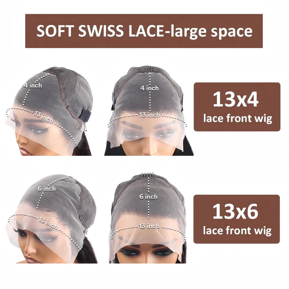 13x4 Honey Blonde Front Wig Brazilian Synthetic Highlight Body Wave Wig for Blonde Women HD Frontal Wig Small Transparent Sale