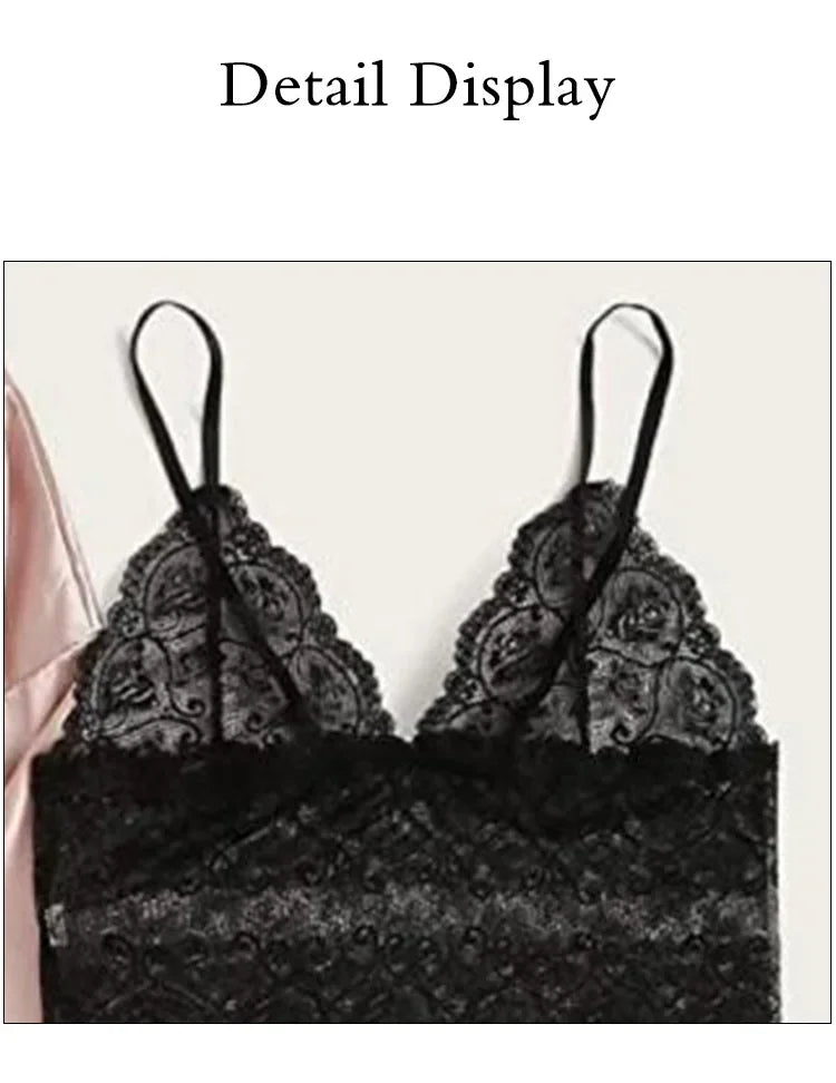 4 Pieces Woman Sleepwear Pajamas Ser With Robe Sexy Lace Lingerie Bathrobe Silk Satin Home Clothed Nightwear Robe