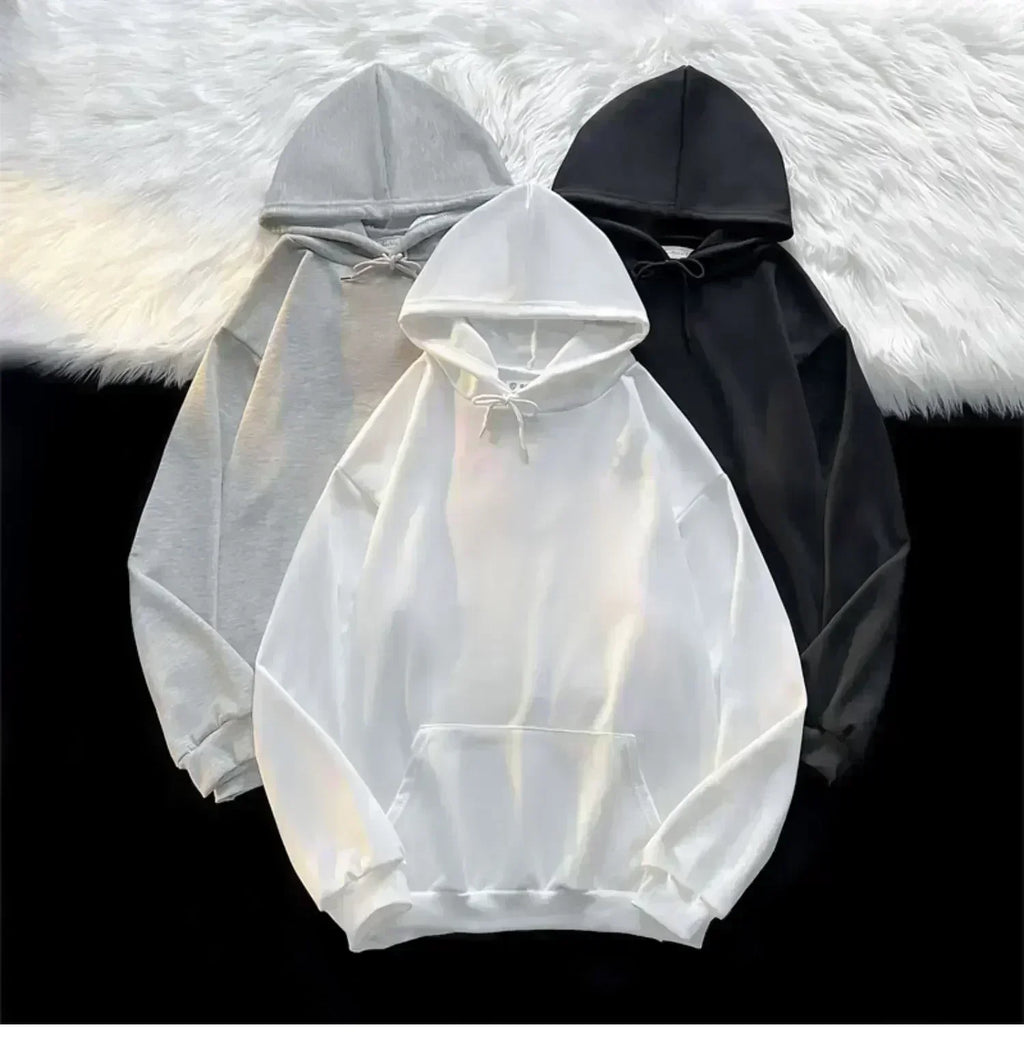 Women's Plus Size Hooded Sweatshirt, Fashionable and Simple Printed Casual Sweatshirt, Sizes L to 3XL Available