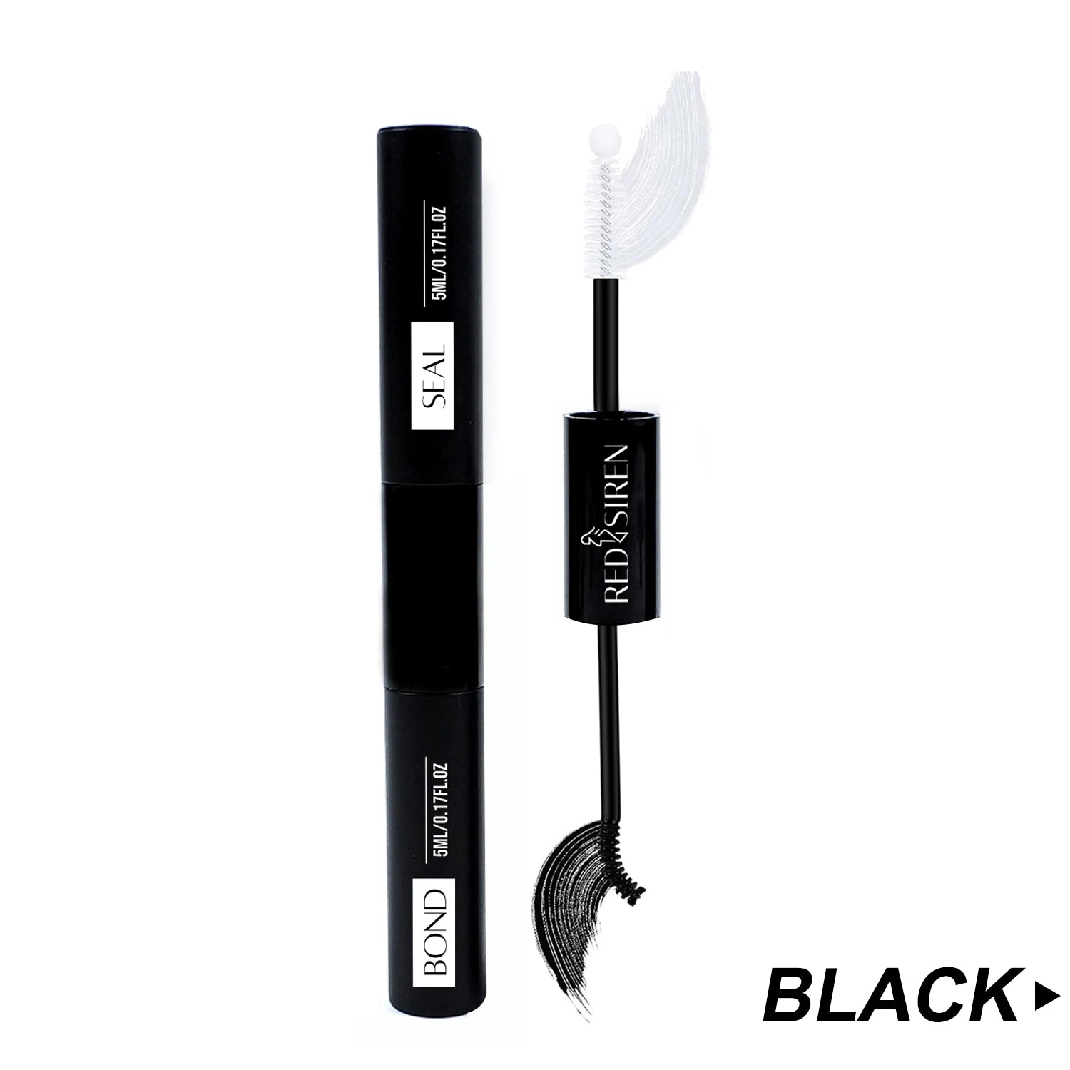 Lash Cluster Glue Bond and Seal Kit with Lash Glue Remover and Tweezers and Lash Brush for Lash Extension Clusters Makeup Tool,